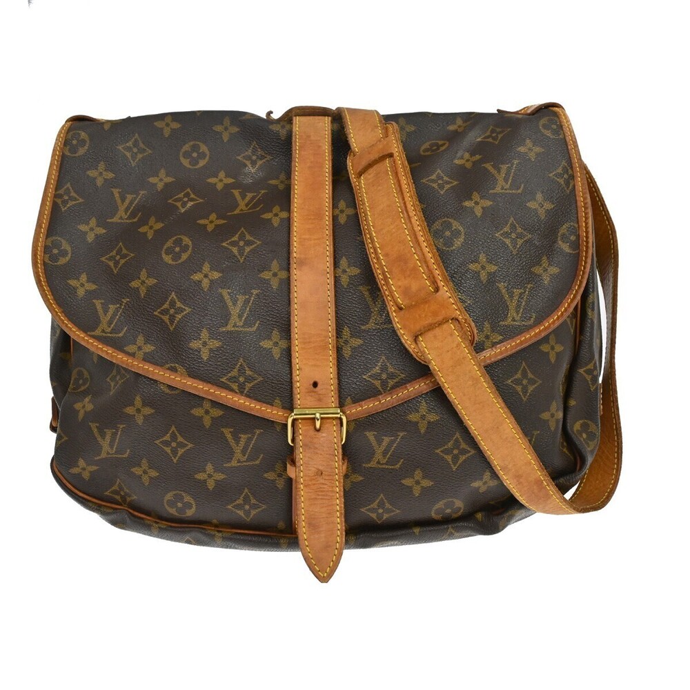 Louis Vuitton Saumur Monogram Canvas 35